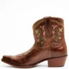 Shyanne Women's Chryssie Floral Shaft Western Fashion Booties - Snip Toe