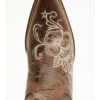 Shyanne Women's Lasy Floral Embroidered Western Boots - Snip Toe