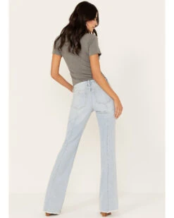 Shyanne Women's Light Wash Low Rise Seamed Bootcut Jeans -Shyanne 2000383329 413 P3