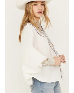 Shyanne 5 Shyanne Women's Blocked Western Shirt